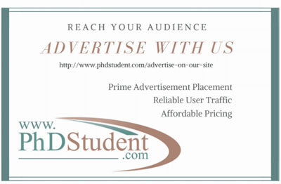 advertise with phdstudent.com